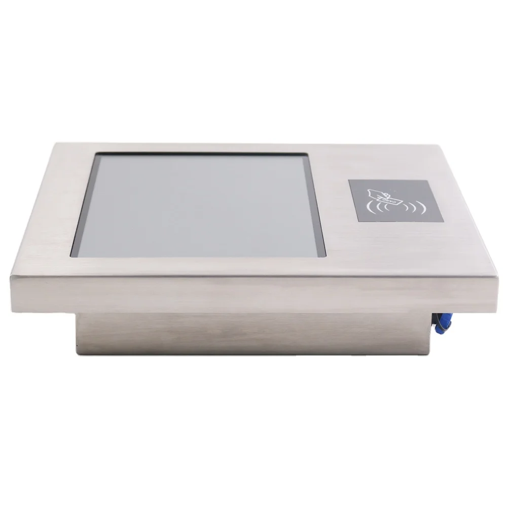 19-дюймовый IP65 Водонепроницаемый промышленный компьютер из нержавеющей стали с RFID