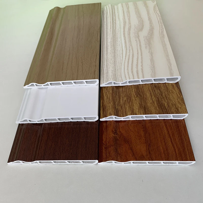 Original factory hard marble colour 14mm metal wall baseboard skirting for living room