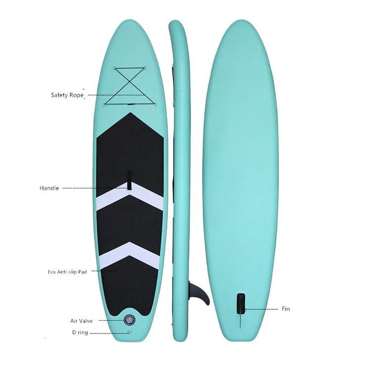 Wholesale Outdoor Adults Soft Top Inflatable Stand Up Motor Surf Board For Adults