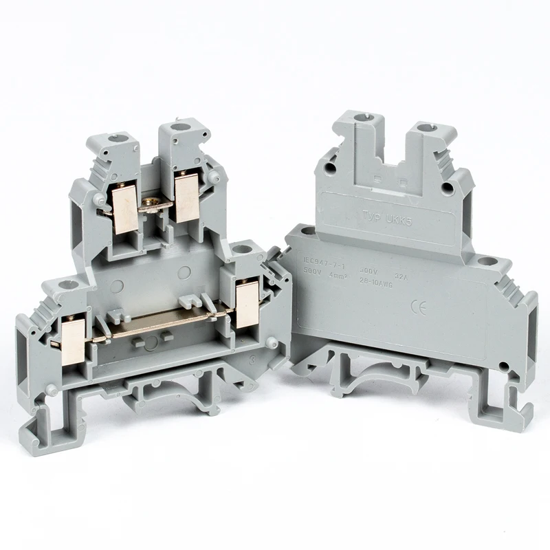 DIN Rail Two Layer Terminal Blocks JUKK5