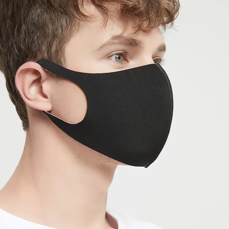 washable dust-proof Reusable ice silk fashion cotton face maskes PM2.5 custom LOGO cool designer Breathable facemasks