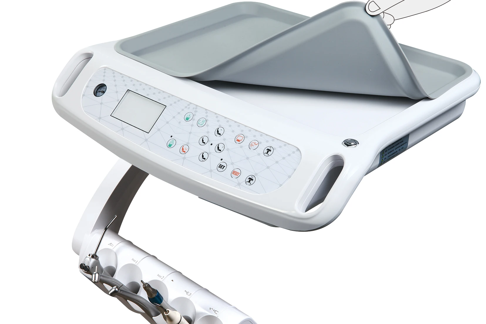 KEGON dental chair  Implant Multifunction Premium Safety dental unit portable dental chair tray dental chair manual