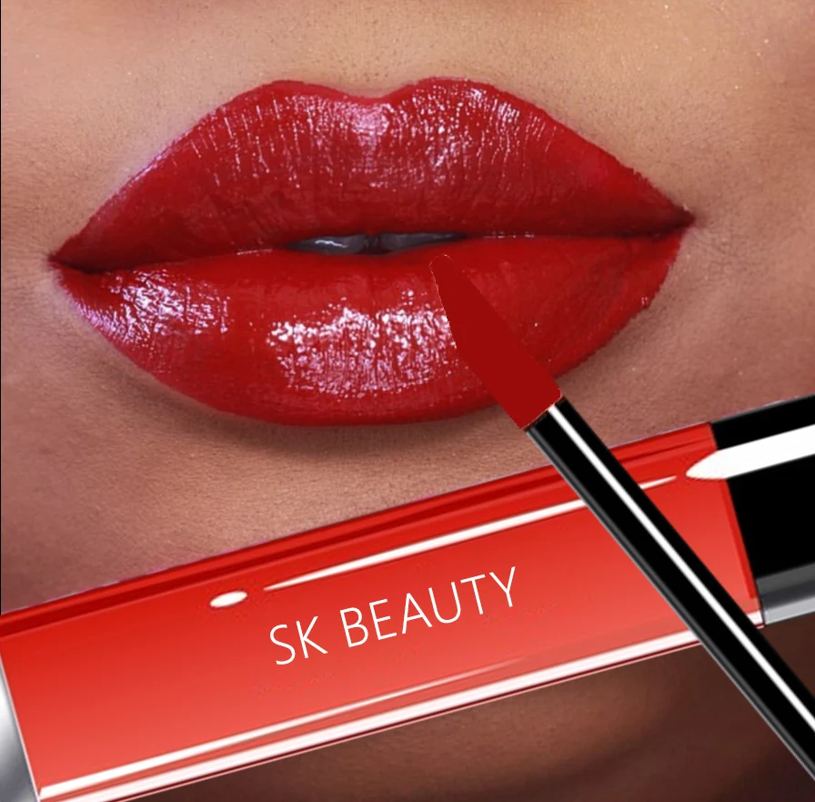 20 Colors Halal Cosmetics Makeup Shiny Lip Gloss Private Label Glitter Lip Gloss