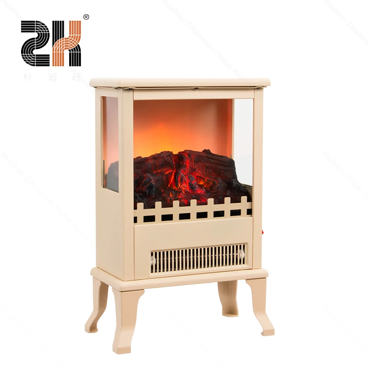 17 Inch 120V 220V Modern Light Color Decoration victorian Wholesale Indoor LED Free standing Electric Fireplace Stove