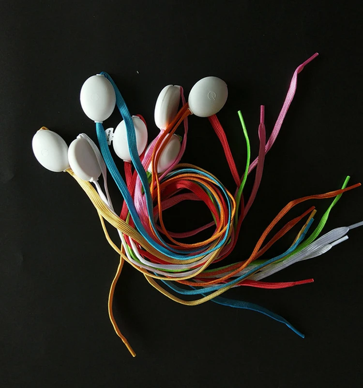  LED Sport Shoe Laces Flash Light Glow Stick Strap Shoelaces Disco Party Club 4 Colors Hot Selling