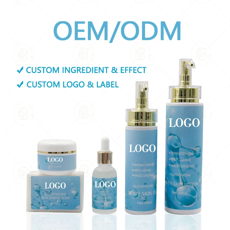 Wholesale Brightening Lightening Whitening Glutathione Body Lotion For Black Skin