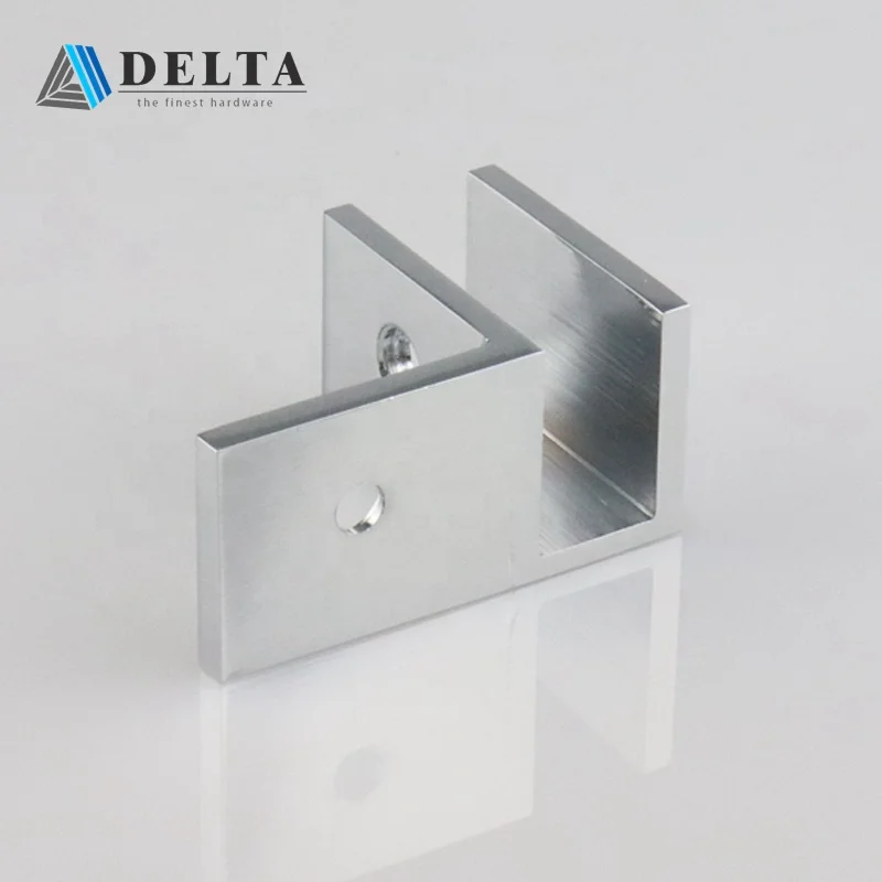 High quality brass glass connector clamp bracket Suitable for 90 degree wall to glass
