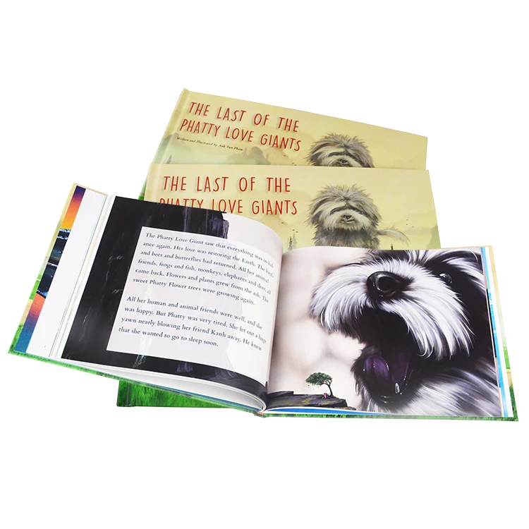 OEM factory custom competitive price hardcover children english story  books Printing Services