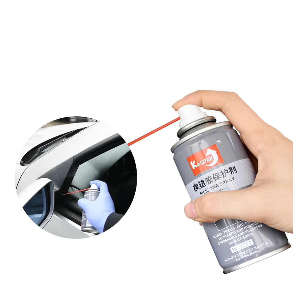 Kasder dashboard silicone spray lubricant rubber spray