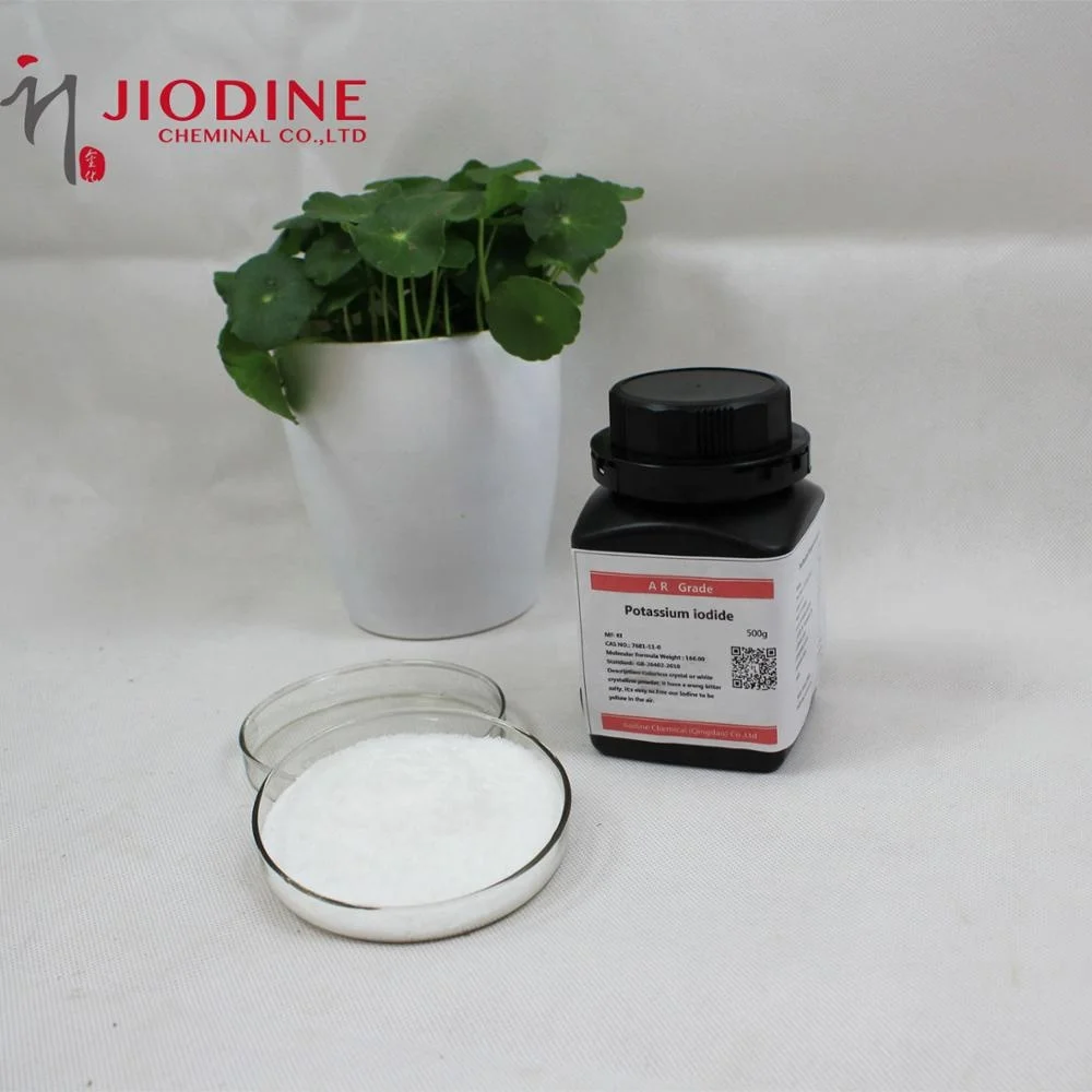 
Hot Sale Iodine Derivatives Potassium Iodide 25KGs Drum 