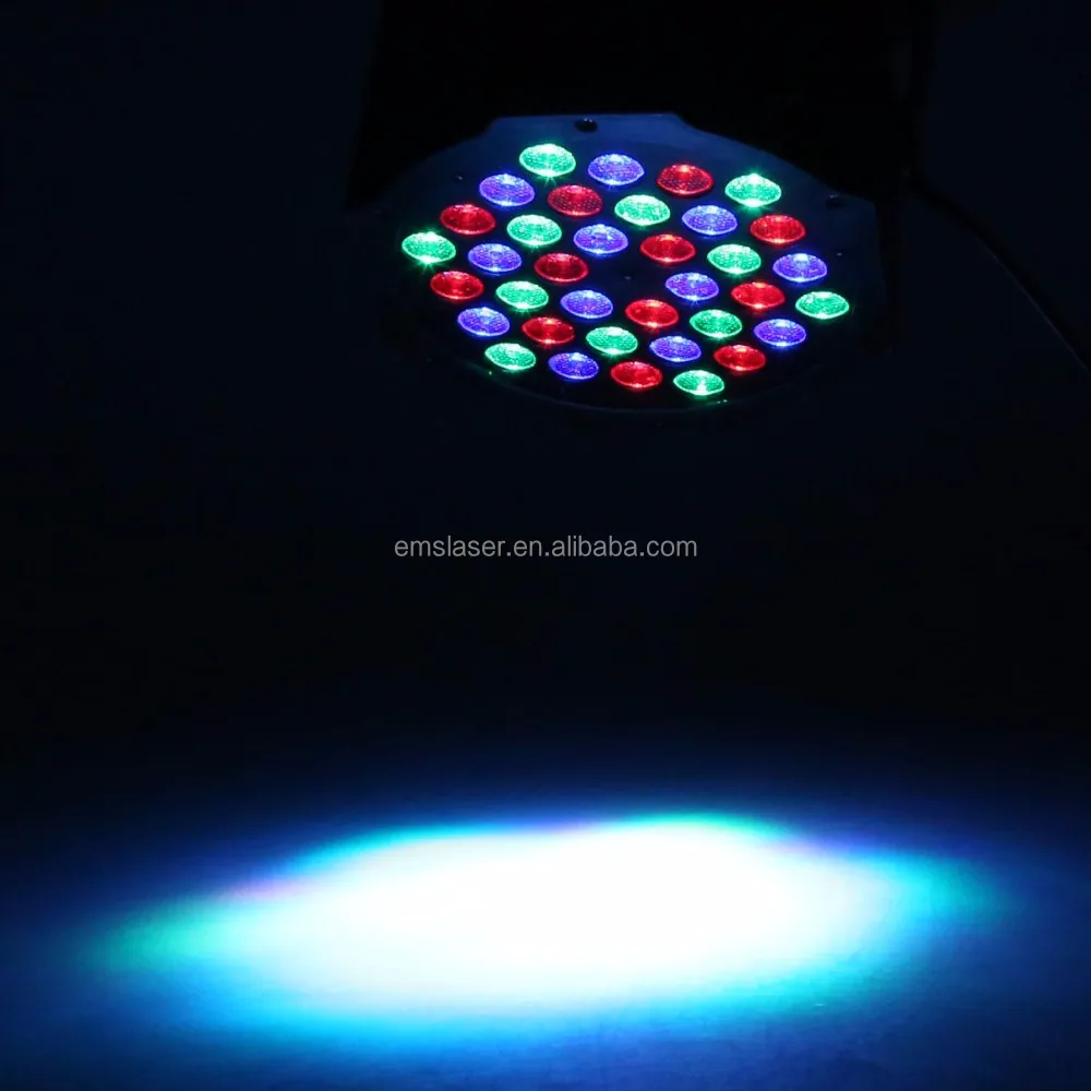  RGB светодиодные прожекторы DJ Par 36 светодиодов для сцены управляемые DMX