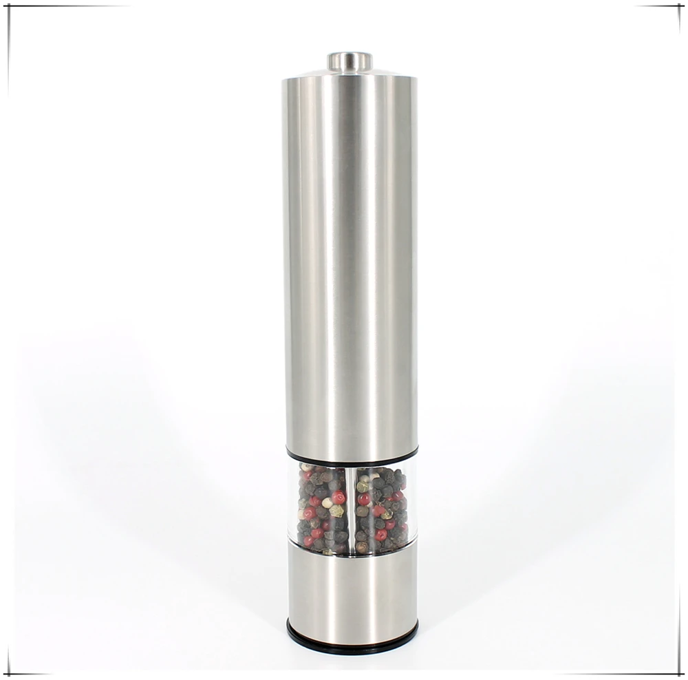 electric salt and pepper mill / ceramic salt and pepper grinder set