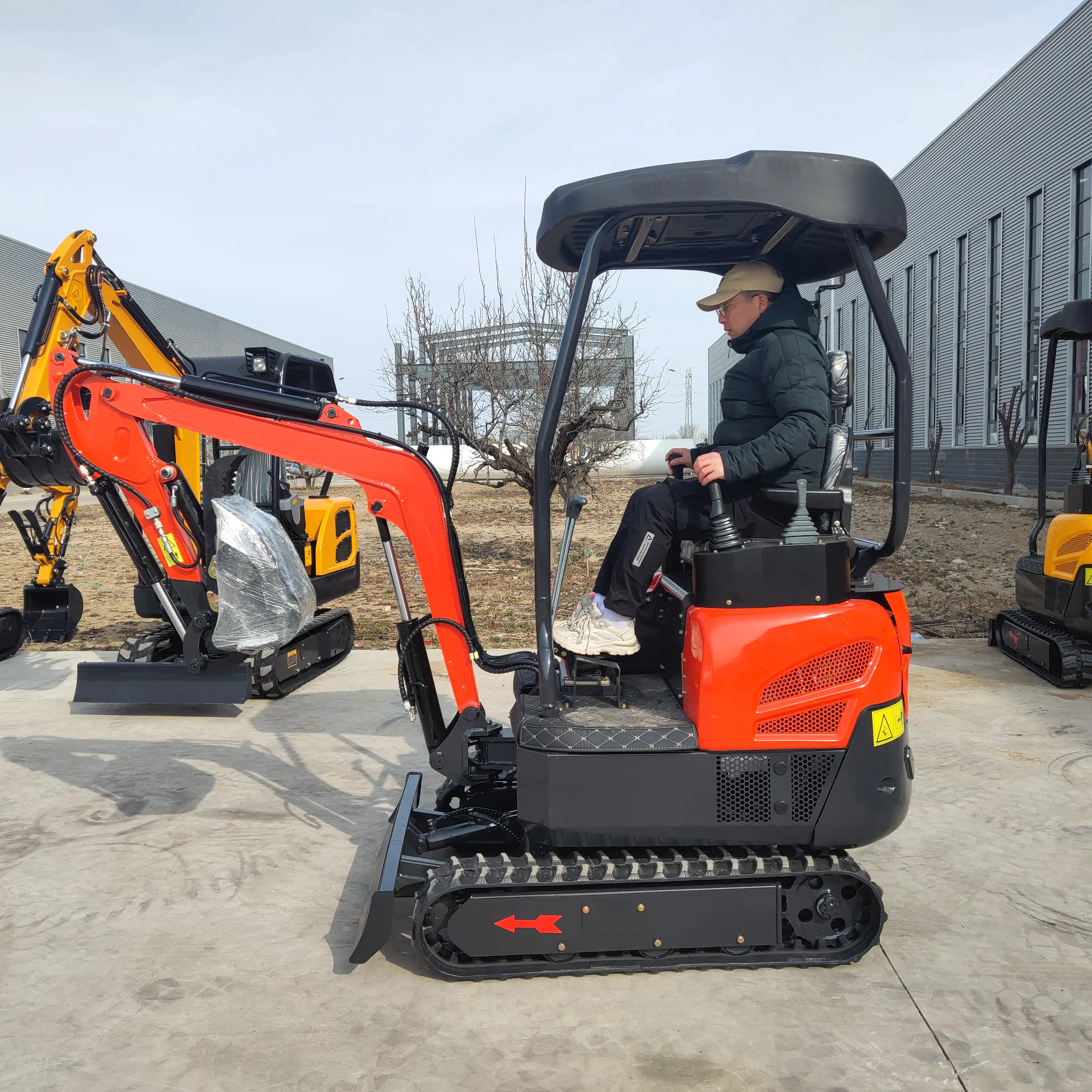 O-KUBOTA двигатель D722! 1.8Ton мини-экскаватор от производителя Землеройная техника 1 тонна 8 2 тонный небольшой микро