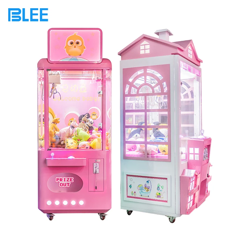 Good Quality hot sell Coin Operated Toy Crane claw Machine Crane Toy game Machine for sale
