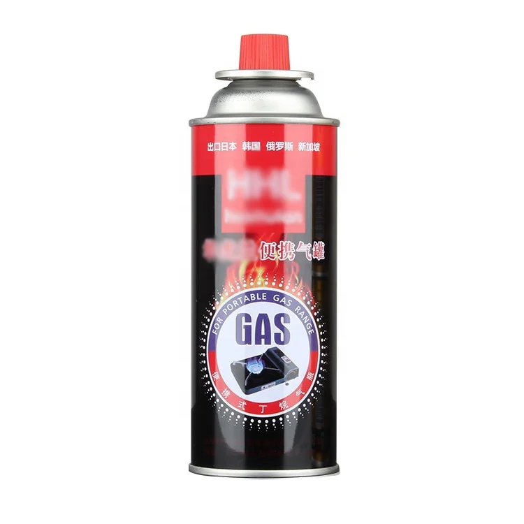 2025 Hot-sale 65x158mm Butane Aerosol Gas Can for Outdoor Adventures & Camping Trips with 1 Inch Standard Valve