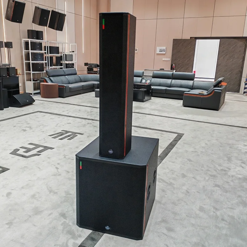 MORIN China Professional Audio High damping 8ohm 6.5 Inch Alto Birch Plywood 4 Inch Closed Linear Full-Rang Column Speaker