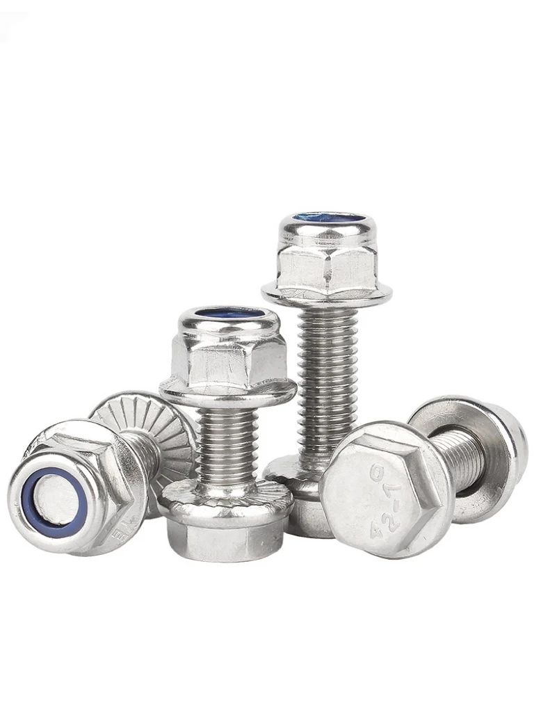 Factory Price Hexagon Head A2 A4 DIN 6921 Stainless Steel Flange Bolt