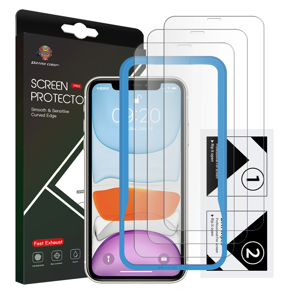 Премиум Защитная пленка высокой прозрачности 2.5D взрывоупорный протектор для экрана на iphone 11 Pro Max