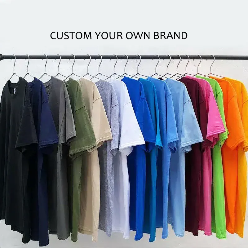 Custom OEM/ODM Heavyweight High quality 100% cotton Wholesale Mens Shirts Plain Cotton White Tshirt