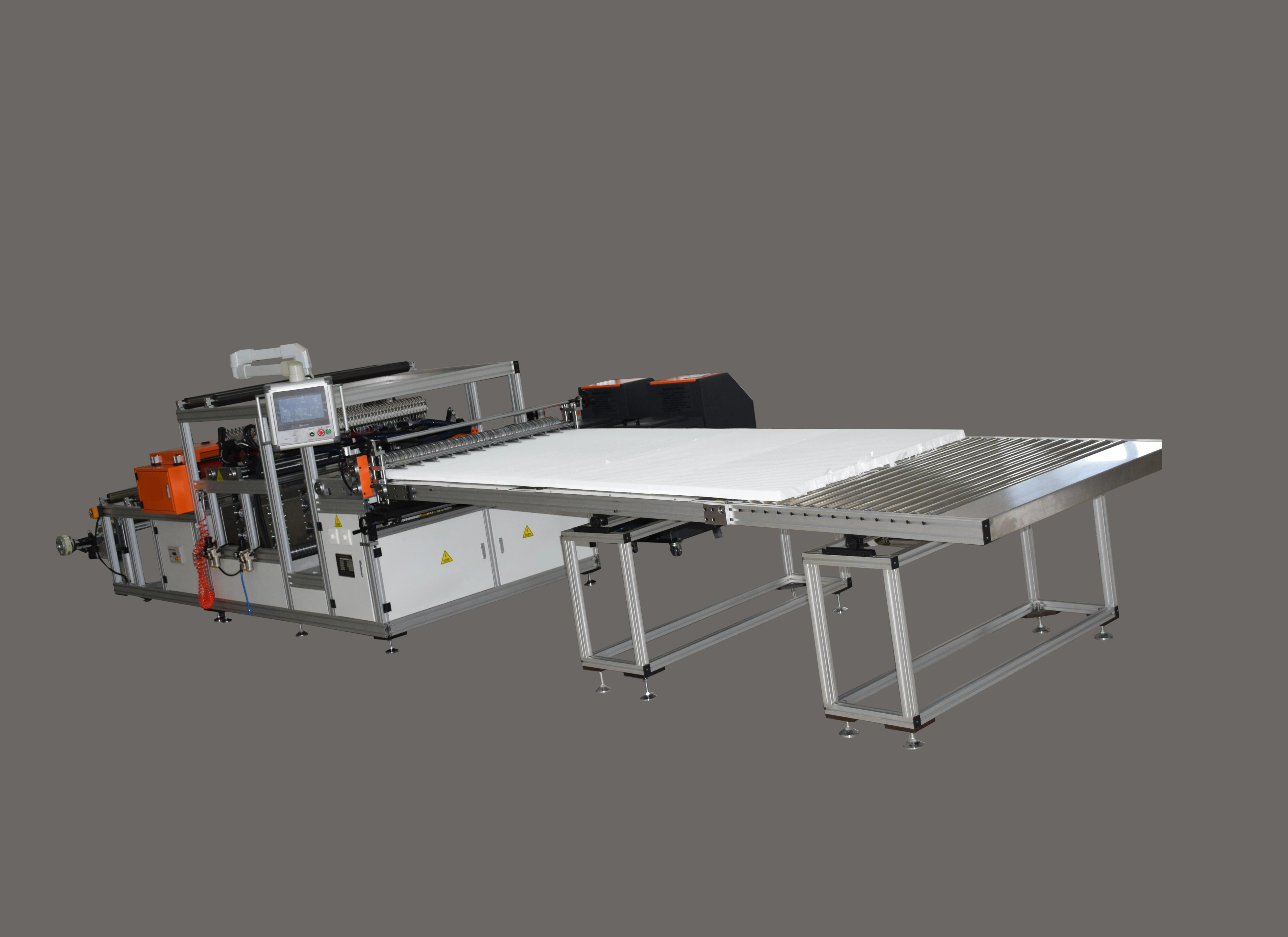 Hepa manufacturing High Efficient HEPA Filter Pleating Equipment Mini Pleat Machine HEPA Pleater paper folding equipment