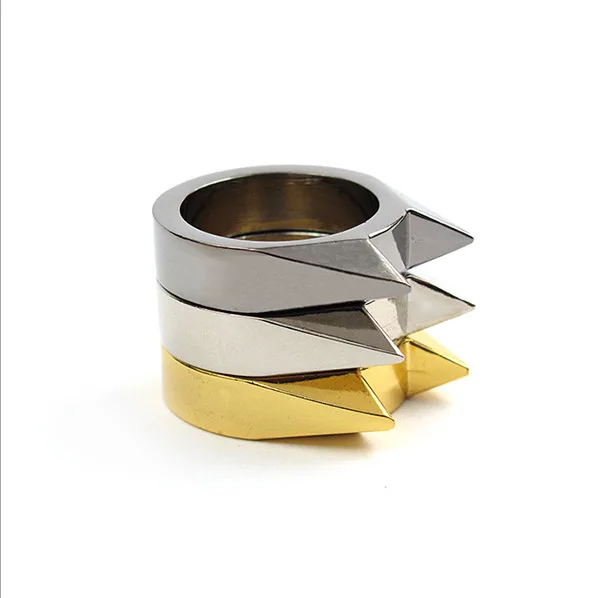 Self-defense cat ears single finger button ring lady Wolf protection outdoor supplies