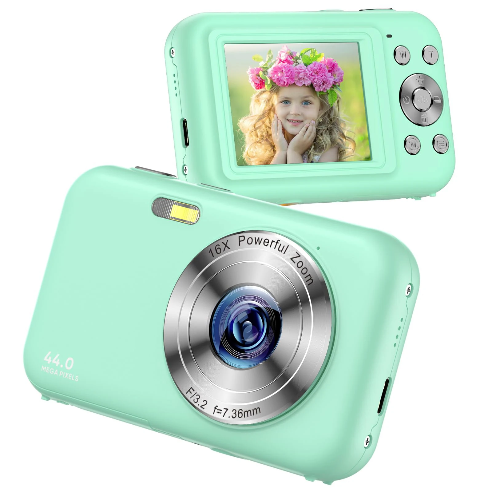 factory wholesale purple max 44 MP digital  cameras photo and video compact camera mini camera for kids