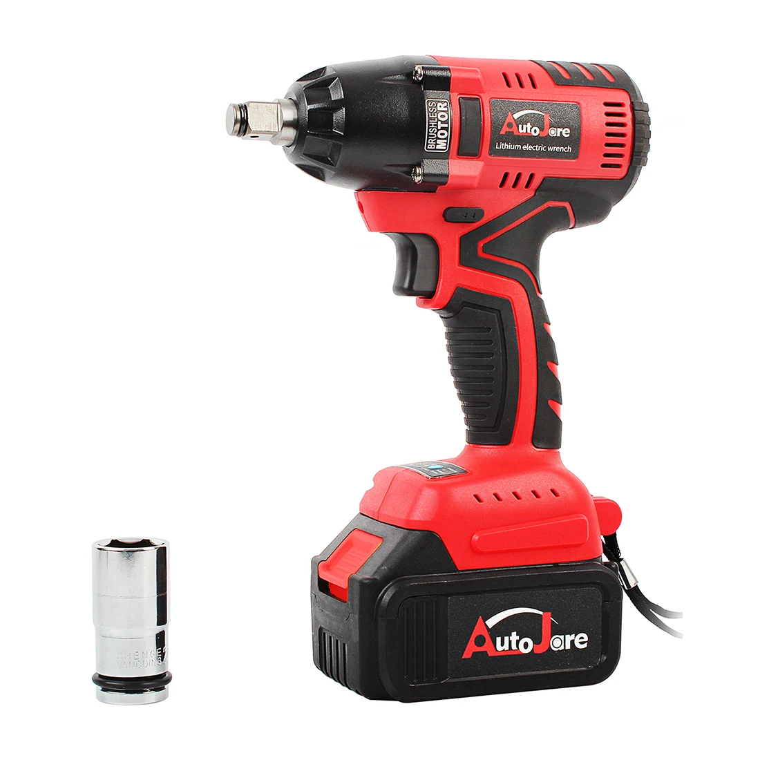 
American free shipping 20V 3.0A cordless high torque impact wrench Autojare supplier 