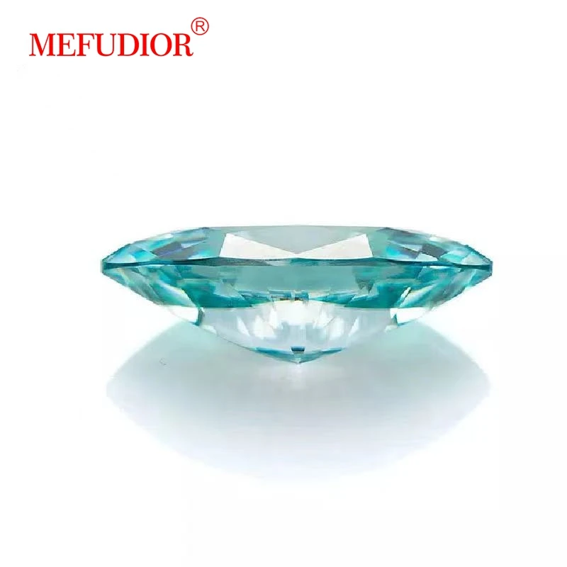 Green Vvs Marquise Cut Loose Moissanite Fancy Shape Synthetic moissanite D Color emerald green moissanite loose stones