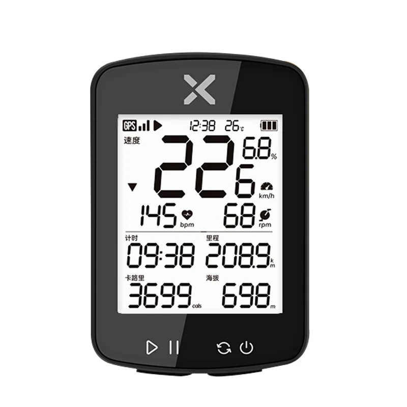 G2 Plus поколения 2 дюймов IPX7 ANT + беспроводной Спидометр трекер одометр GPS дорожный MTB велосипедный компьютер