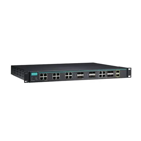 MOXA ICS-G7826A серии 24G + 2 10GbE-port Layer 3 полностью гигабитные управляемые коммутаторы Ethernet