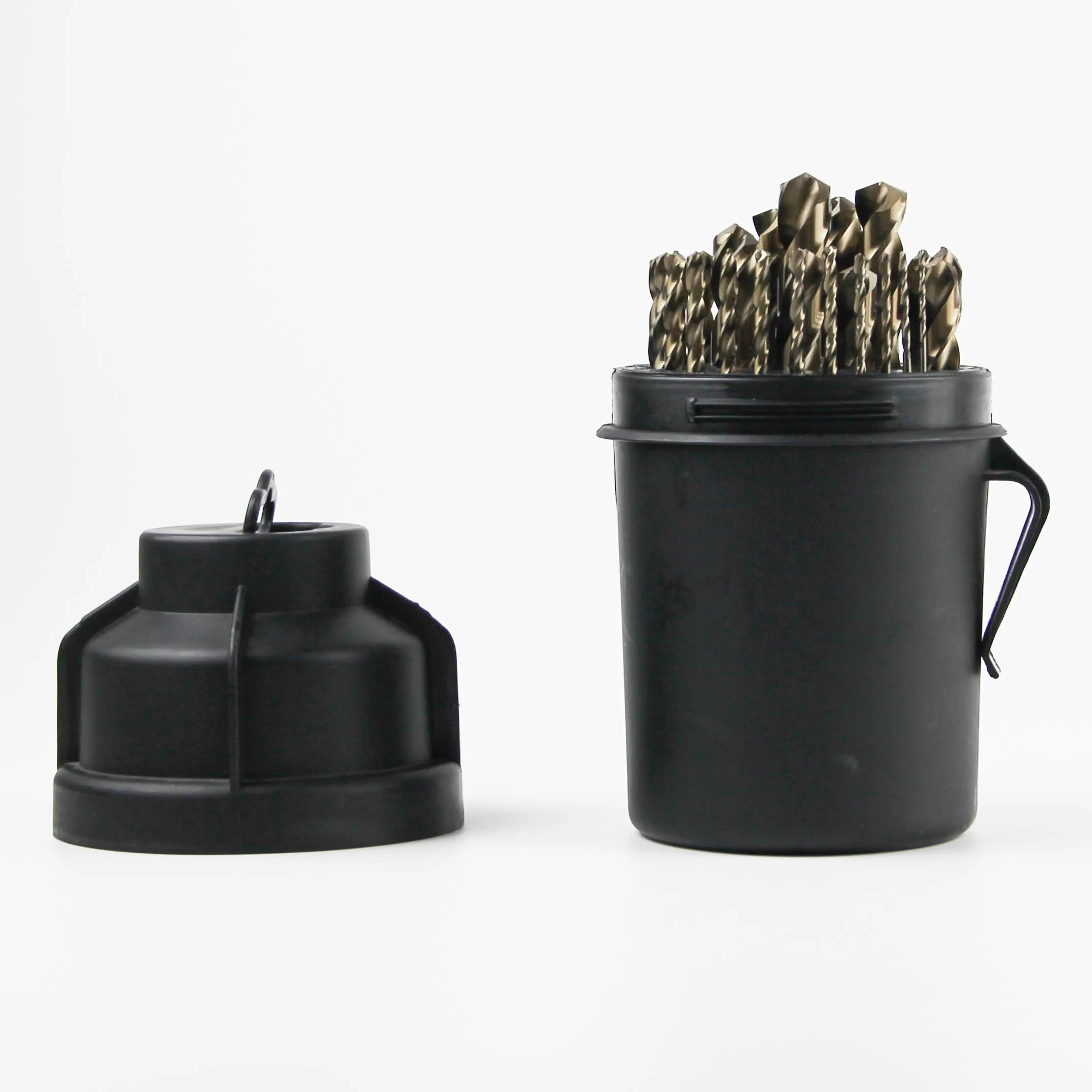 25PCS HSS High Speed Steel M35 twist drill bit set for stainless drilling