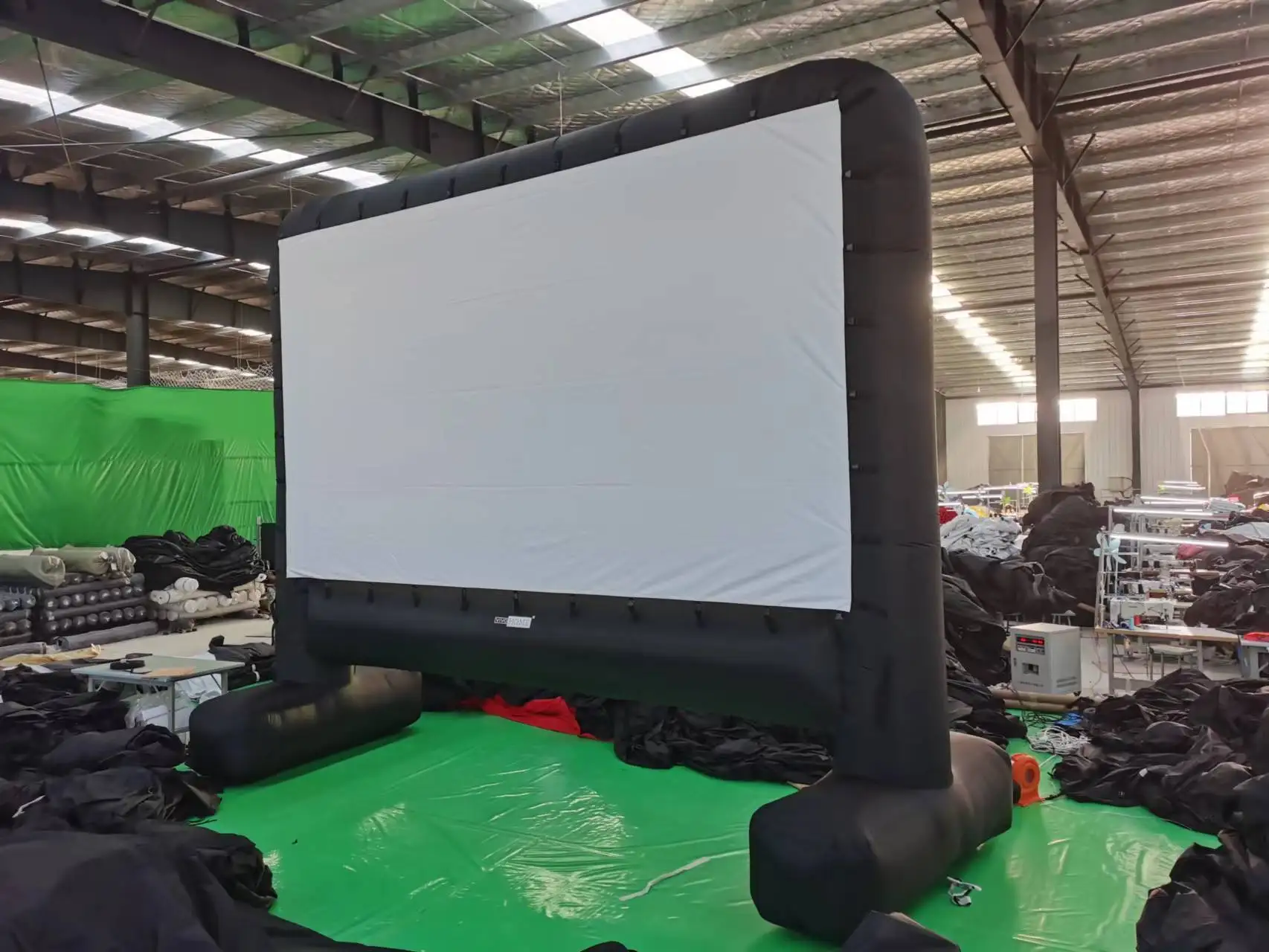 Hot 14ft Inflatable Movie Screen For Family Party Pvc Rear Projector Outdoor Inflatable Projector Screen Tv Cinema