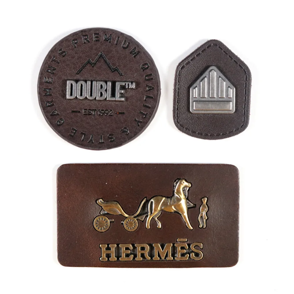 Пользовательские этикетки для одежды, рельефные этикетки из искусственной кожи, джинсовые нашивки с дизайнерским логотипом