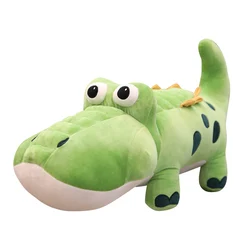 Factory Supply Soft Custom cute kawaii squishy Jumbo plush toy crocodile stuffed animal shaped pilloodile pillow plush crocw