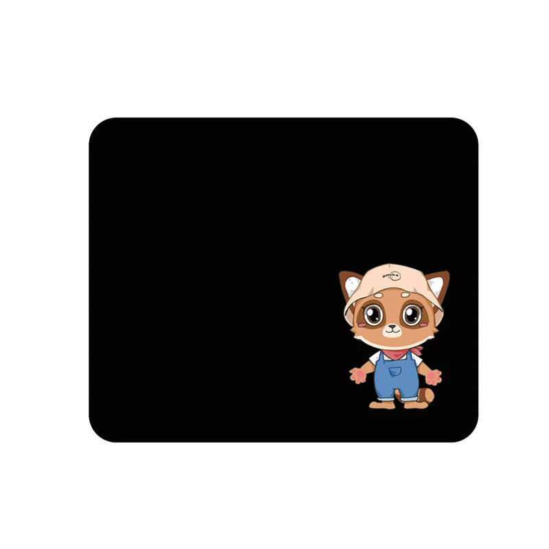 Ready to ship Umila office mousepad Computer natural rubber original customized lock edge multi-color office worker mouse pad