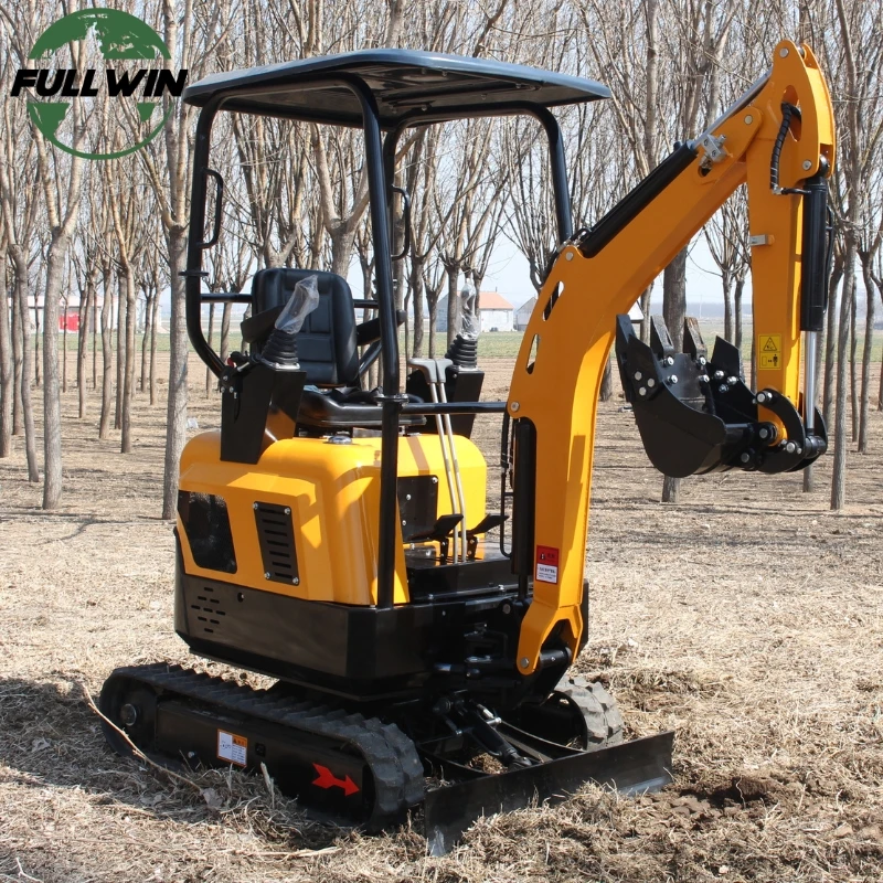 Fullwin mini excavator for sale kubota engine 2 ton Customized Mini Garden Excavator