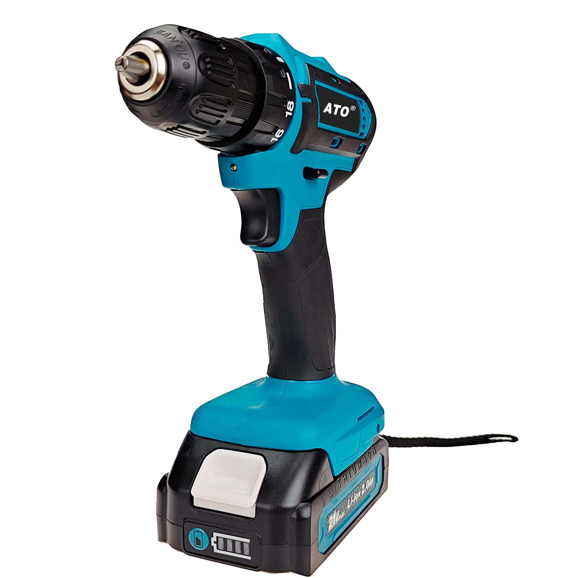 ATO A8013 High Torque to Weight Ratio Power Tools Low Vibration Cordless Driver Strong Power cordless drill ingco