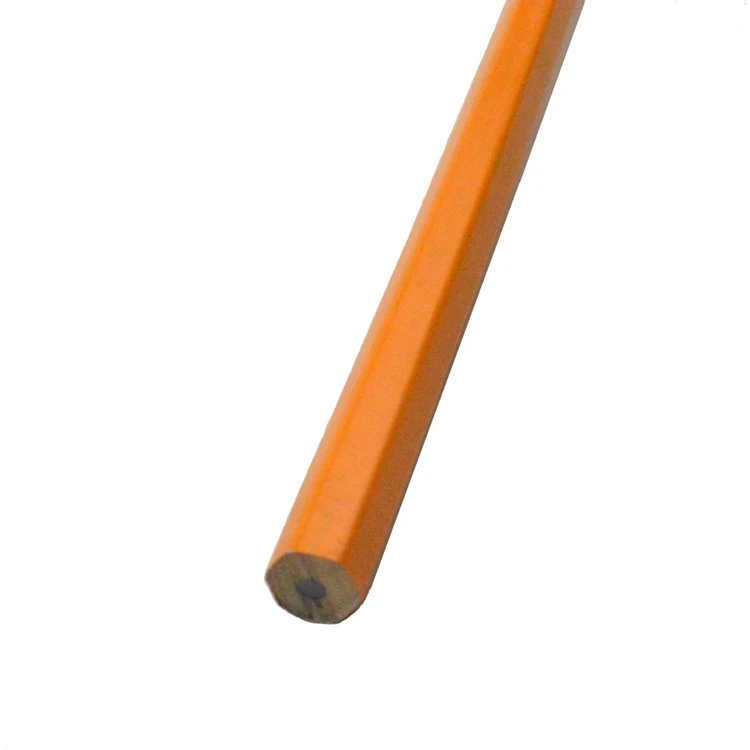 Cheap Wholesale Wood HB #2 Black Lead Hexagon Yellow Pencil