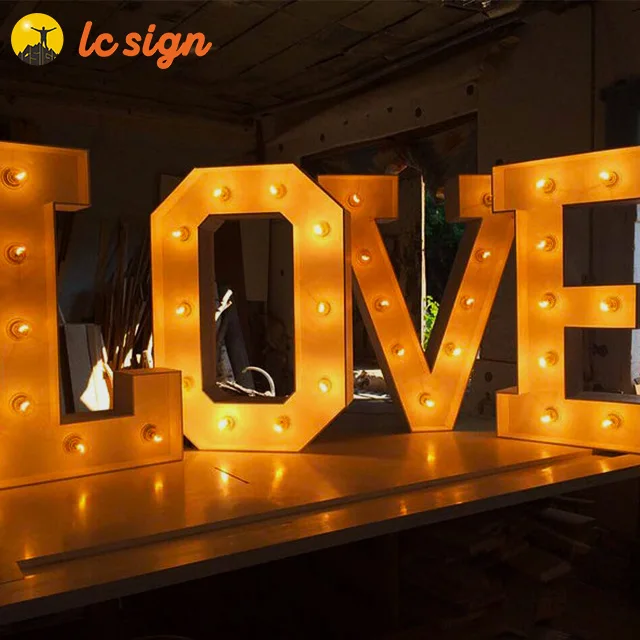 Light marquee signs lighting wedding 24 letters led lighted sign maruqee letters for decor wedding sign