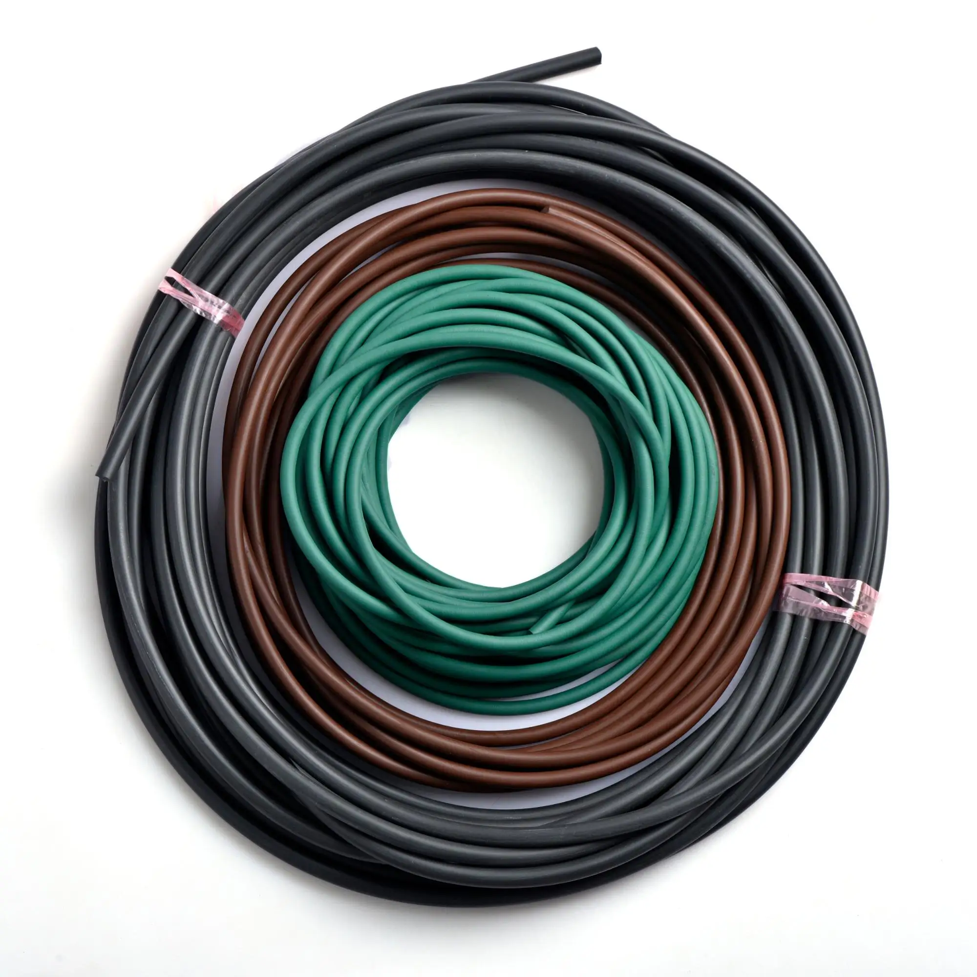 Rubber o ring cord Hydro testing material  cord dia 1-30mm black colour with 78 Shore A FKM Rope