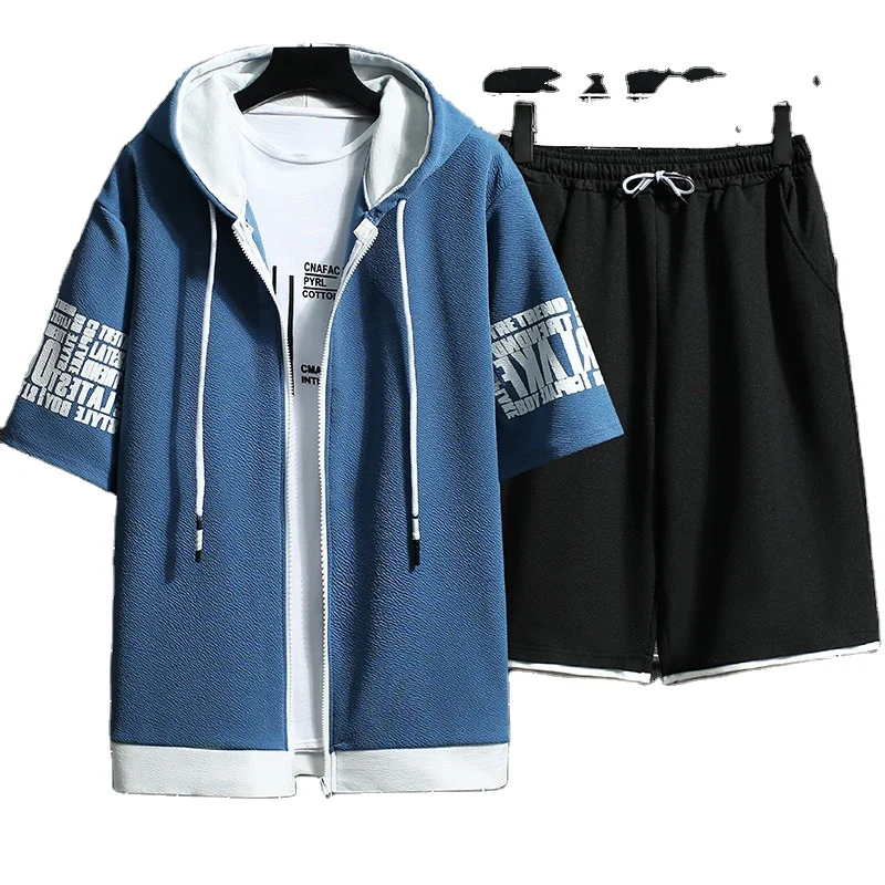 Wholesale China Factory Cheapest Prices Men Joker Hoodies Stacked Sweatpants And Hoodie Set