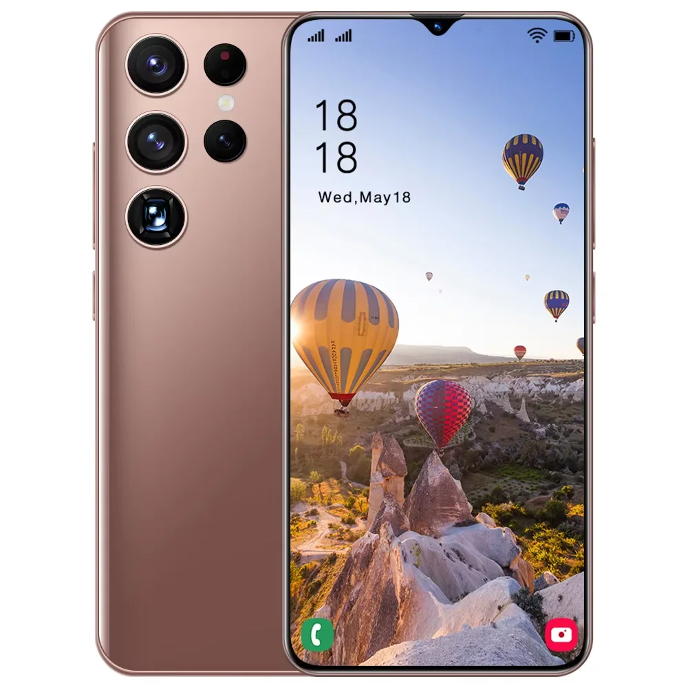 Лидер продаж мобильный телефон S22 Ultra 5G оригинальный смартфон 8G 256GB 6 7 дюймов высокое разрешение Android 12 быстрая доставка
