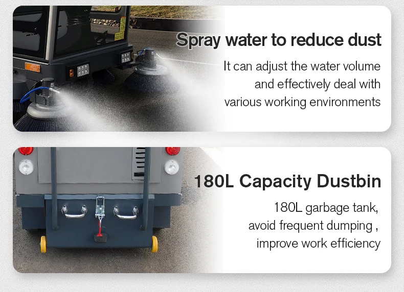 Different Applications Grass Push Sweeper