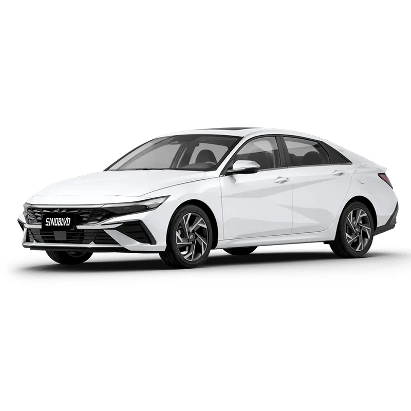 2024 Hyu-ndai Elantra седан 1.5L CVT GLS Новый Подержанный автомобиль низкая цена Euro VI Emission FWD привод Электрический Топливный кожаный