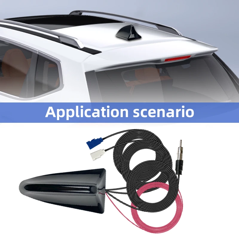 Waterproof Universal External Auto shark fin gps antenna Digital DAB Active Car AM FM DAB GPS Radio  Shark Fin Antenna
