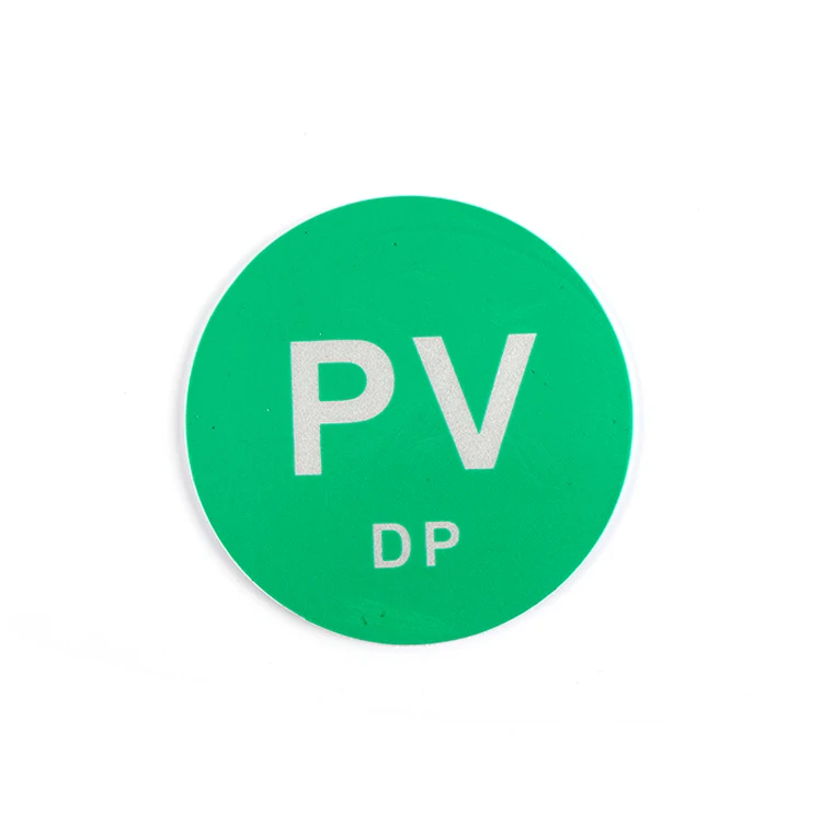 New Product Exquisite Workmanship Adhesive Sticker Abs Label Australia Standard PV Solar Label Kit