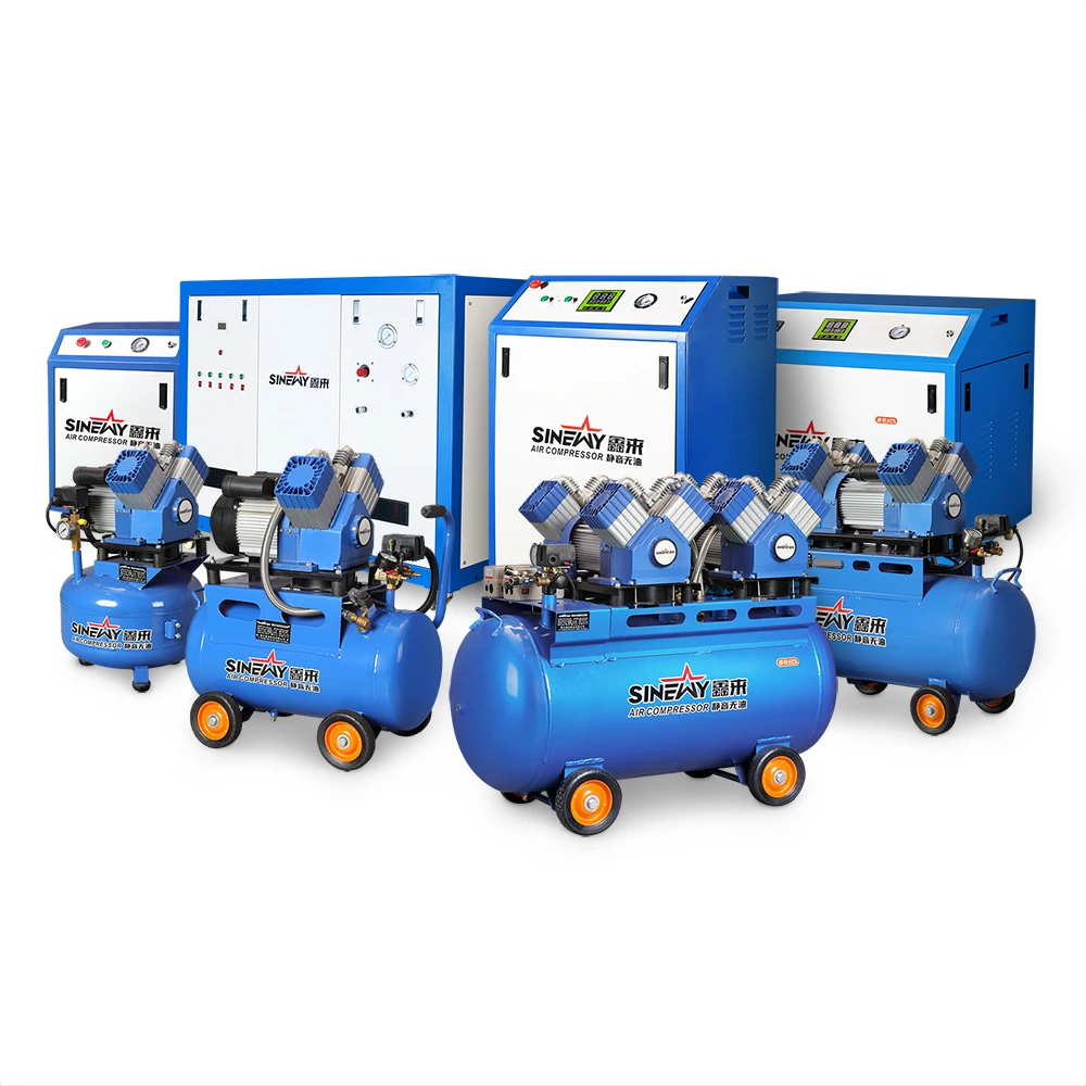 
Low noise oil less nitrogen generator air compressor for sale 