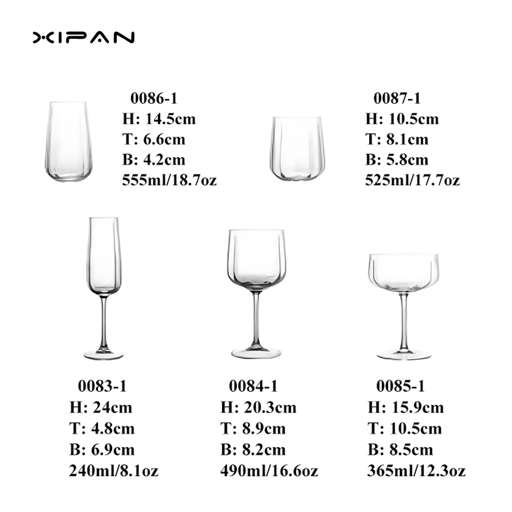 Вертикальный бокал для шампанского