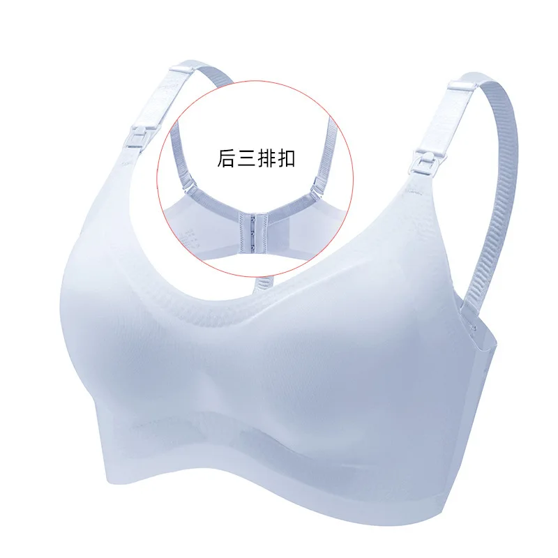 Wholesale Manufacturer Pregnant Nursing Bra Breastfeeding Elastic Supportive Maternity Bra Feeding Bra Nursing Comfy V Neck