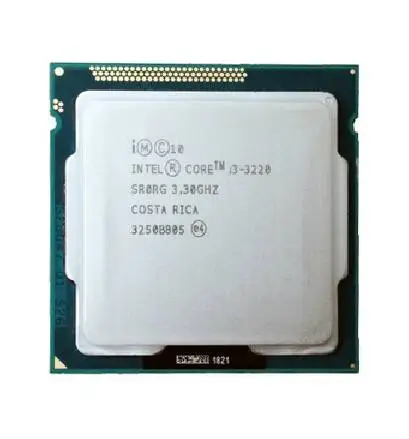 Недорогой б/у процессор LGA 1155 Intel Core i3 3220 3 ГГц/3 Мб